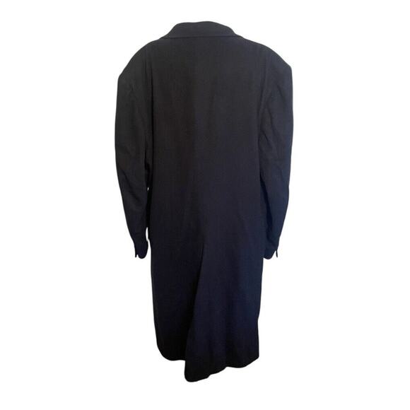NWT Polo University Ralph Lauren Top Coat Men 44 R Navy Pure Cashmere $1500 READ - Picture 4 of 13